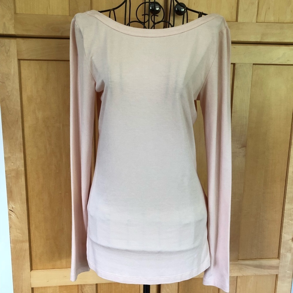 Banana Republic soft knit pink ballerina Top XS